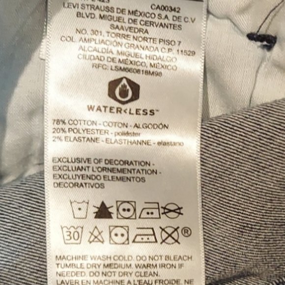 Signature Levi Strauss High Rise Super Skinny Jeans Women's Size 26M NWT - Picture 6 of 6